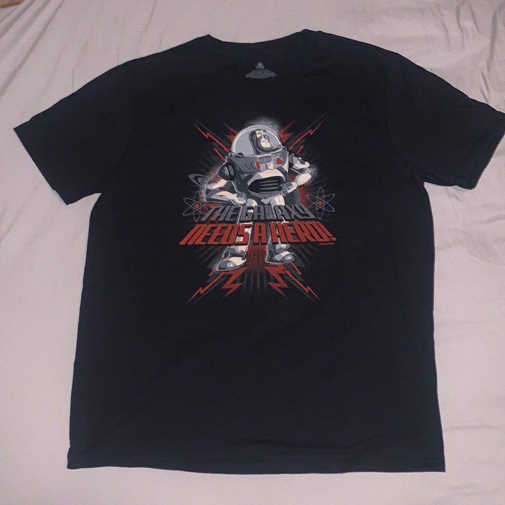 Disney buzz lighter shirt